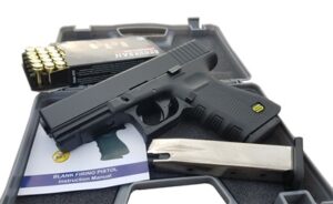 Стартовый пистолет SUR G 17 в кейсе з запасными магазинами под холостой патрон